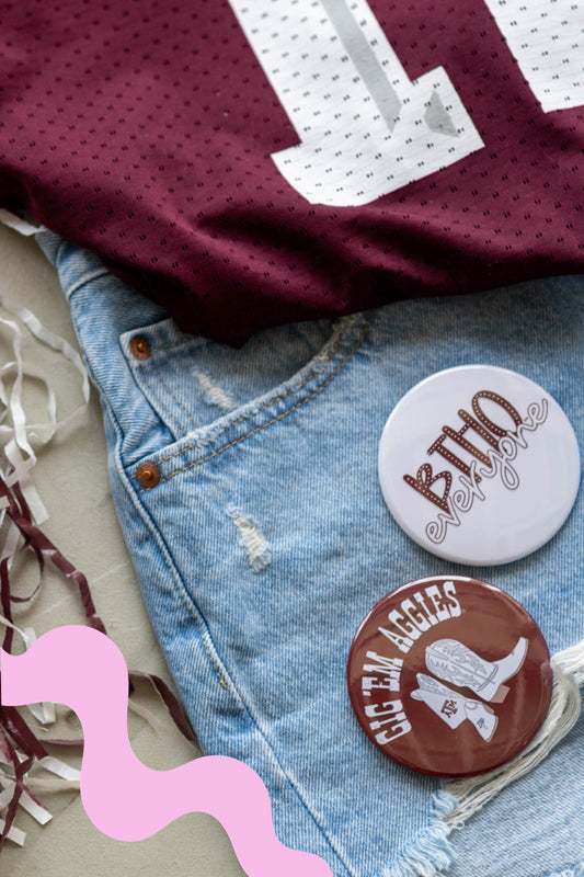 Texas A&M Buttons