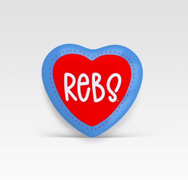 Rebs Heart - Heart Shape button