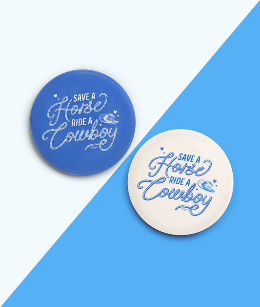 Save A Horse Coaster