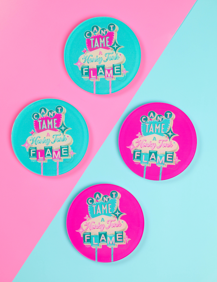 Can't Tame A Honky Tonk Flame Coaster