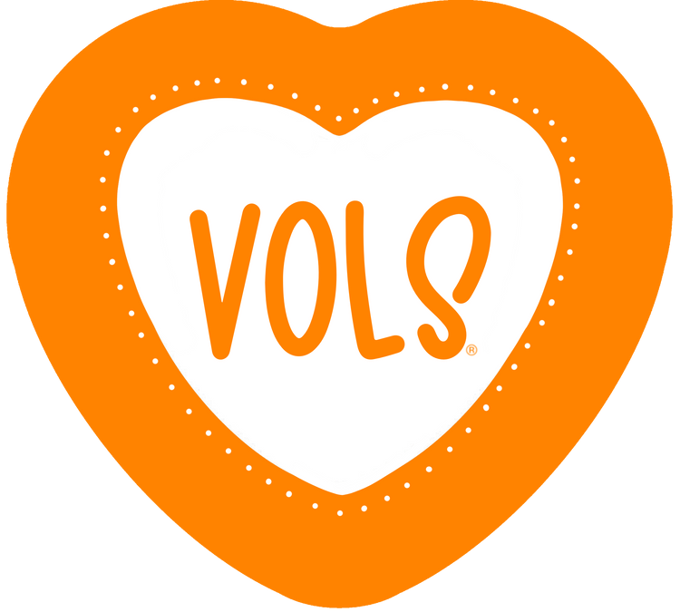 Vols Heart Button