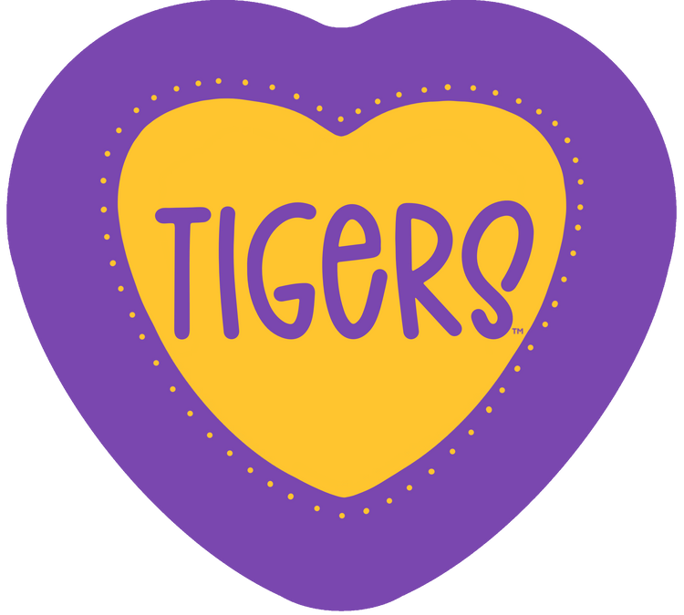 Tigers Heart Button