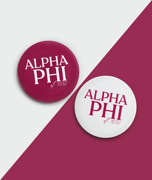 Alpha Phi Acrylic Coasters