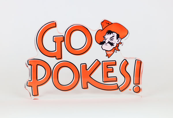 Go Pokes Acrylic Block Shelfie