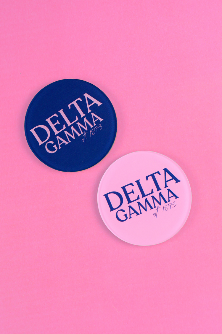 Delta Gamma Acrylic Coasters