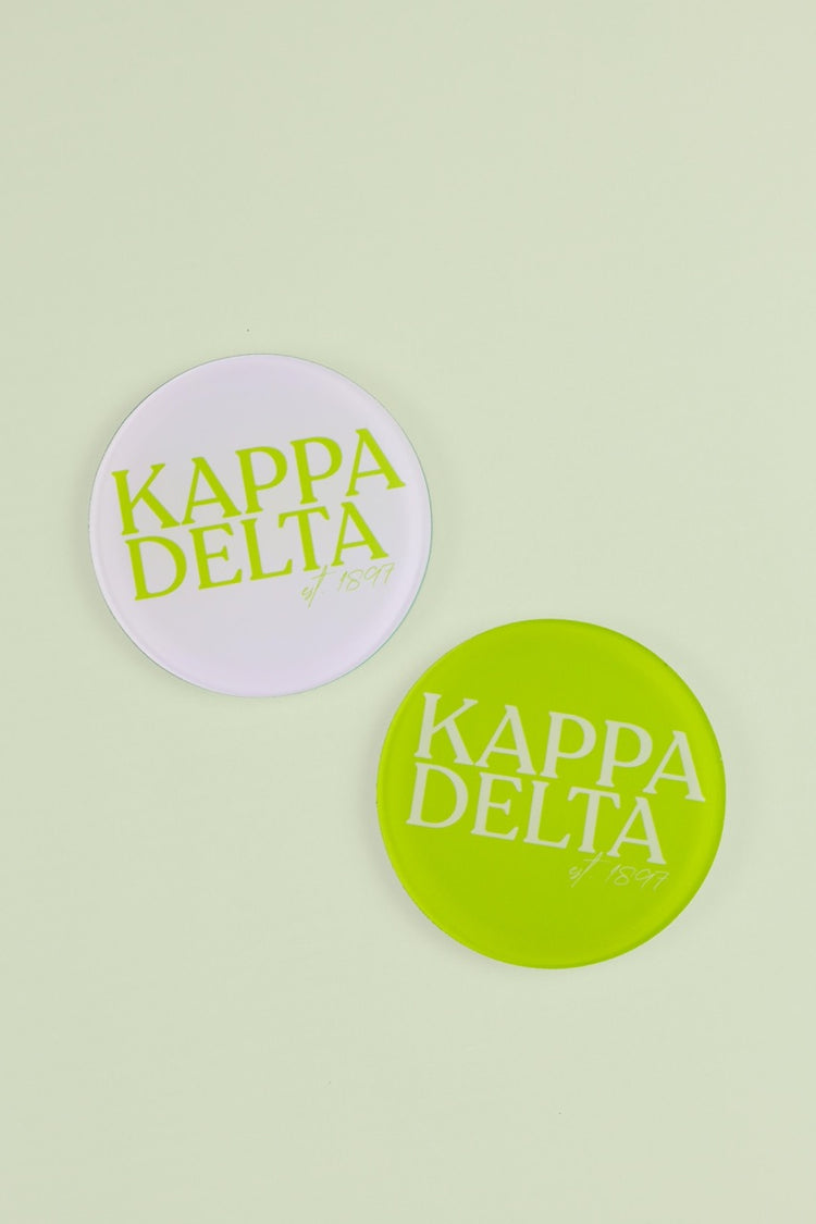 Kappa Delta Acrylic Coasters