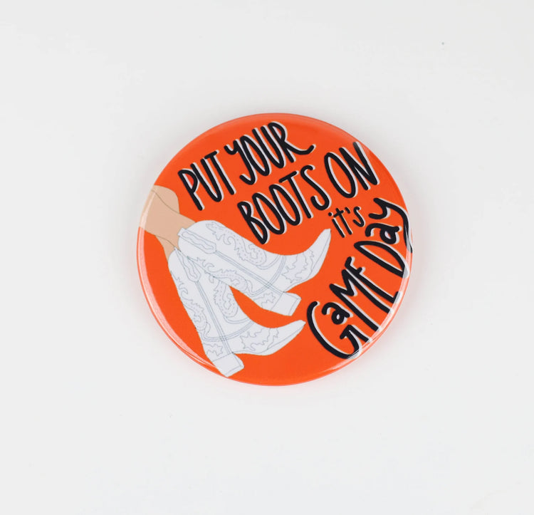 Put Your Boots On - Orange