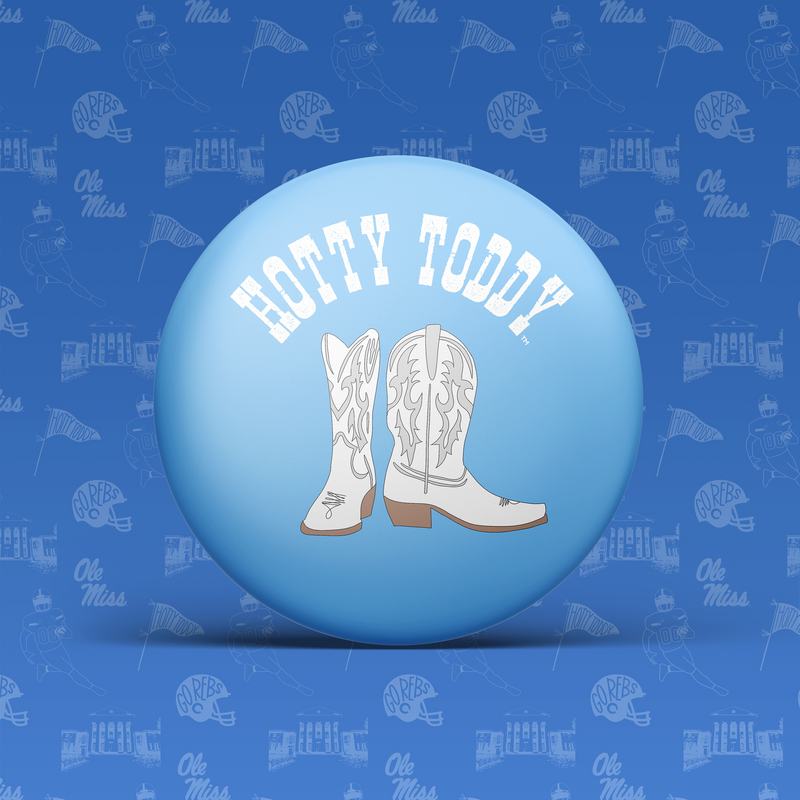 Hotty Toddy Boots Button