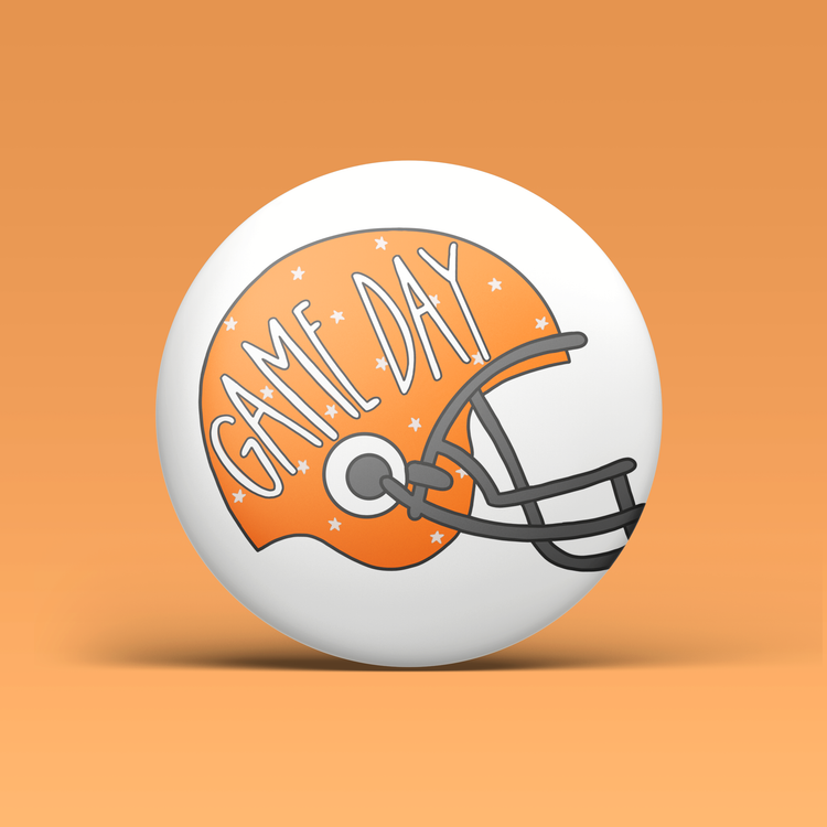 Game Day Helmet - Orange