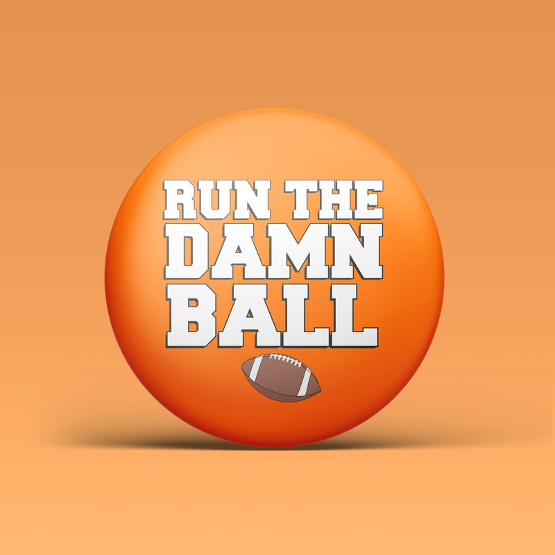 Run The Damn Ball - Orange