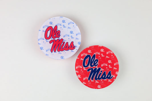 Ole Miss Collegiate Acrylic Coaster