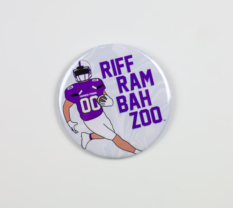 Riff Ram Football Player Button