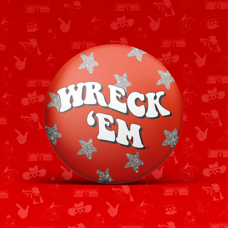Wreck 'Em Swirl Stars Button
