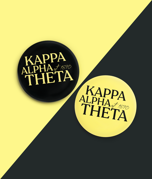 Kappa Alpha Theta Acrylic Coasters