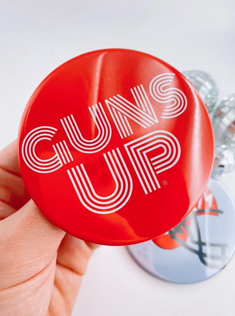 Guns Up Button