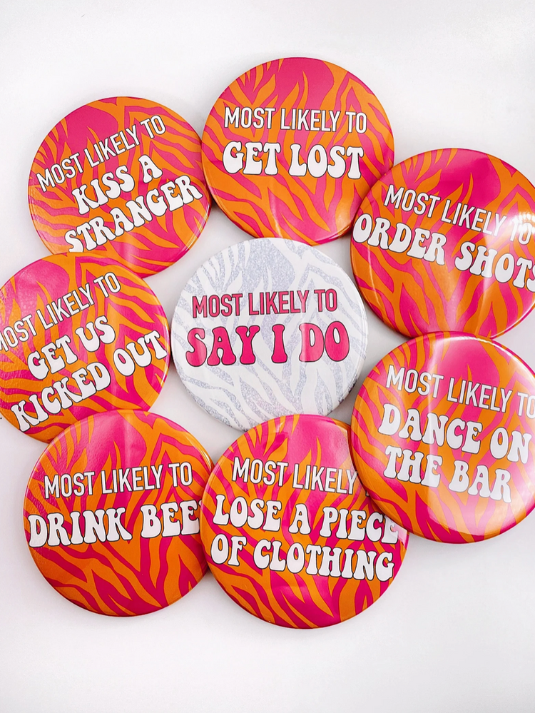 Most Likely To Buttons