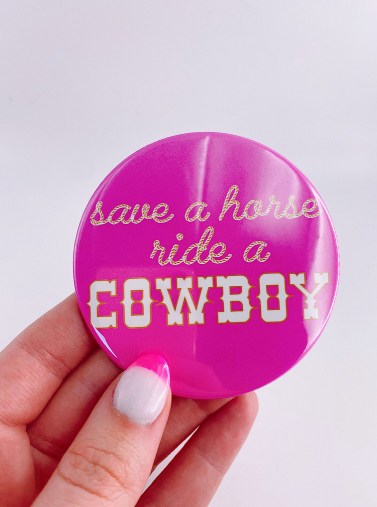 Same Cowboy Forever Buttons