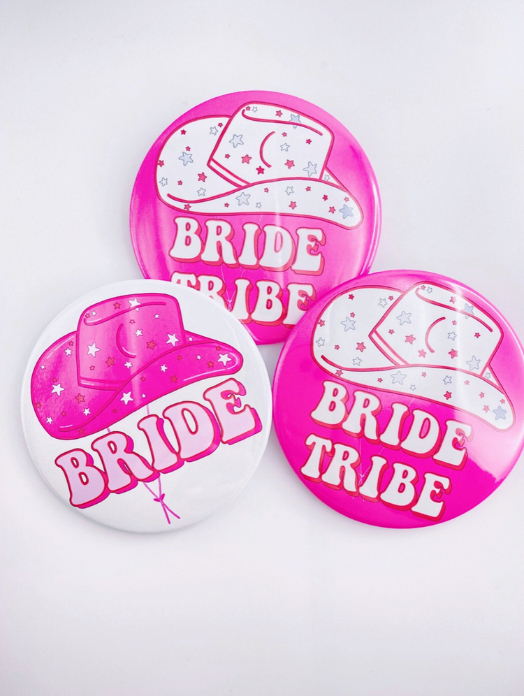 Bride Tribe Buttons