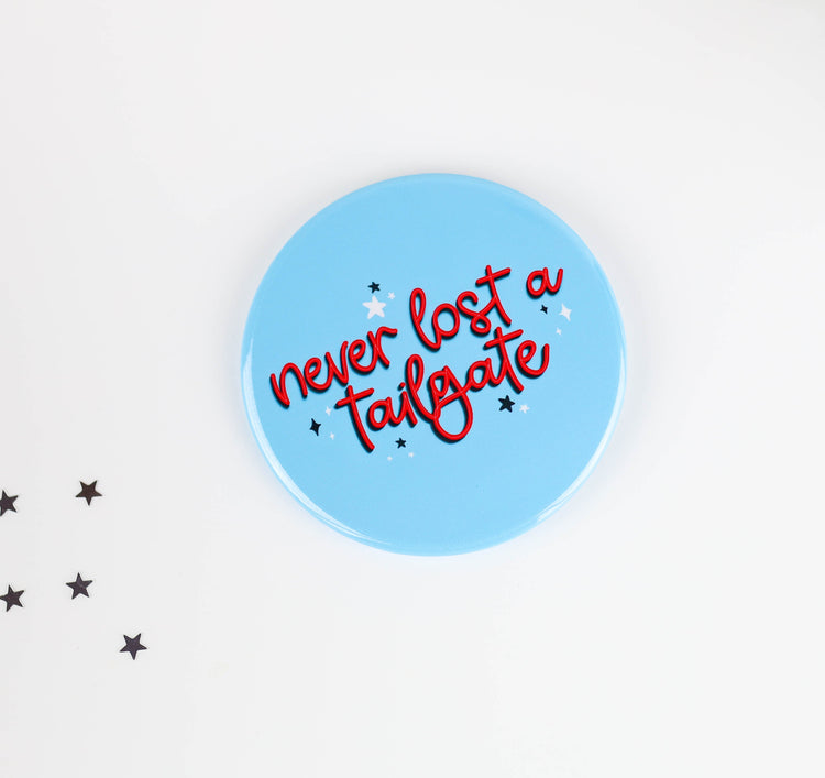 Never Lost a Tailgate - Blue & Red