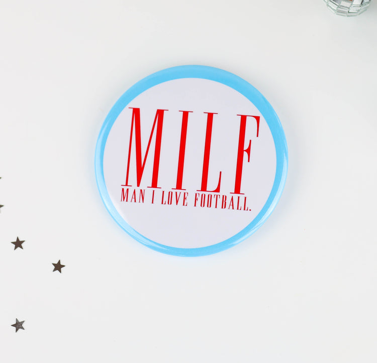 MILF - Man I Love Football - Blue & Red