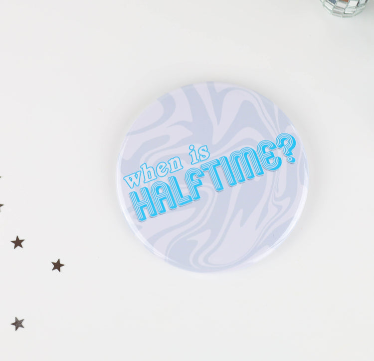 When Is Halftime? - Blue & Red