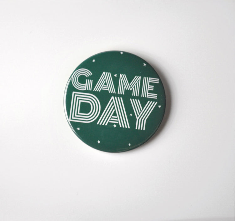 Game Day Button - Green