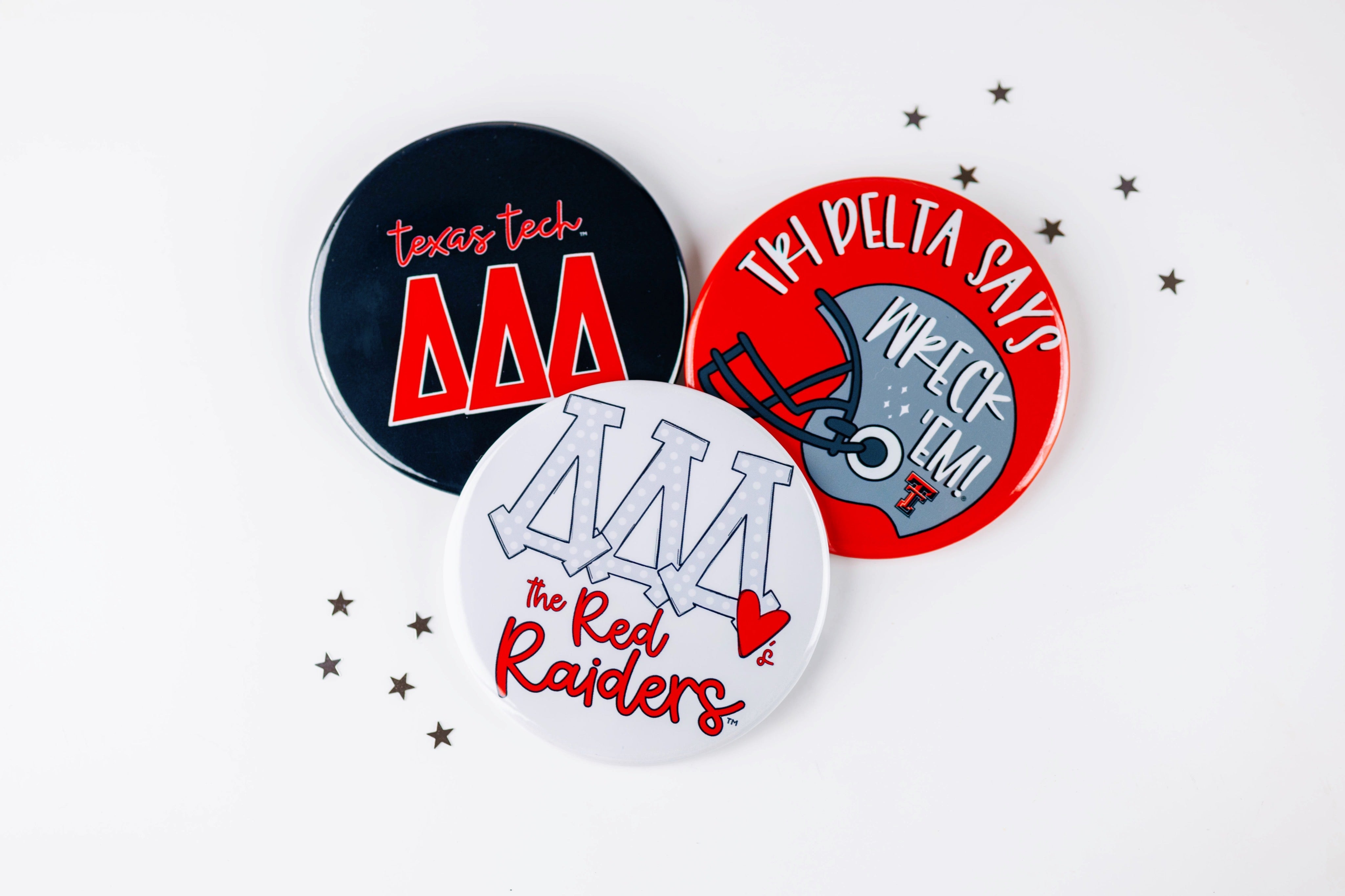 Tri Delta Buttons – Tailgated Co.