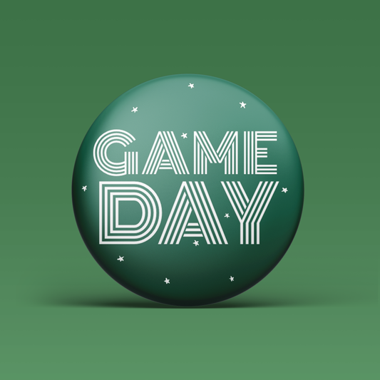 Game Day Button - Green