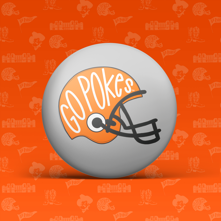 Go Pokes Helmet