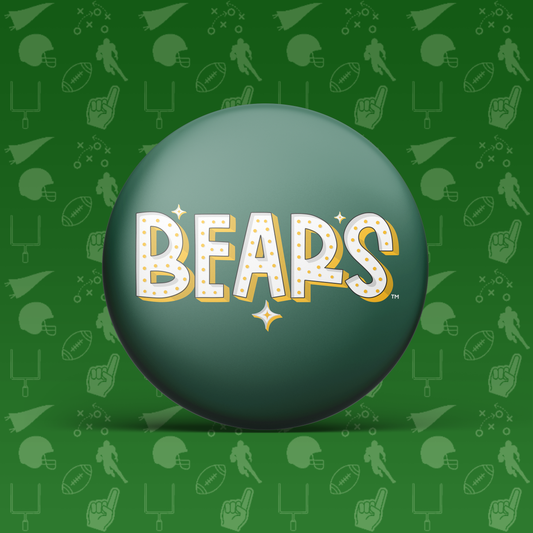 Bears Retro Button