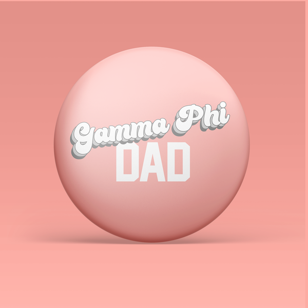 Gamma Phi Beta Dad Pinback Button