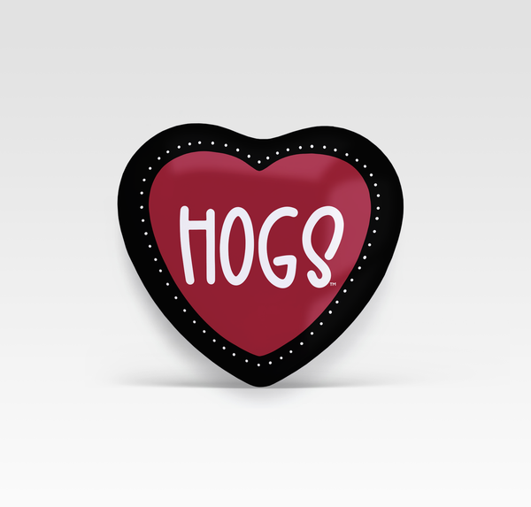 Hogs Heart - Heart Shape button