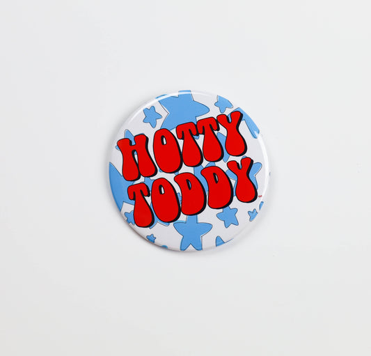 Hotty Toddy Stars Button