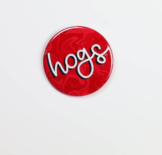 Hogs Swirl Button