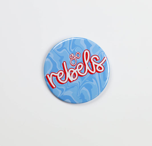 Go Rebels Swirl Button