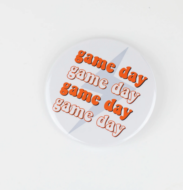 Game Day Lightning Bolt -  Orange