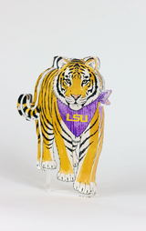 LSU Tiger Acrylic Block Shelfie