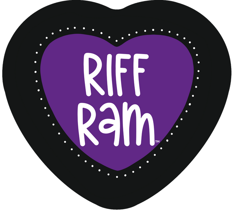 Riff Ram Heart Button