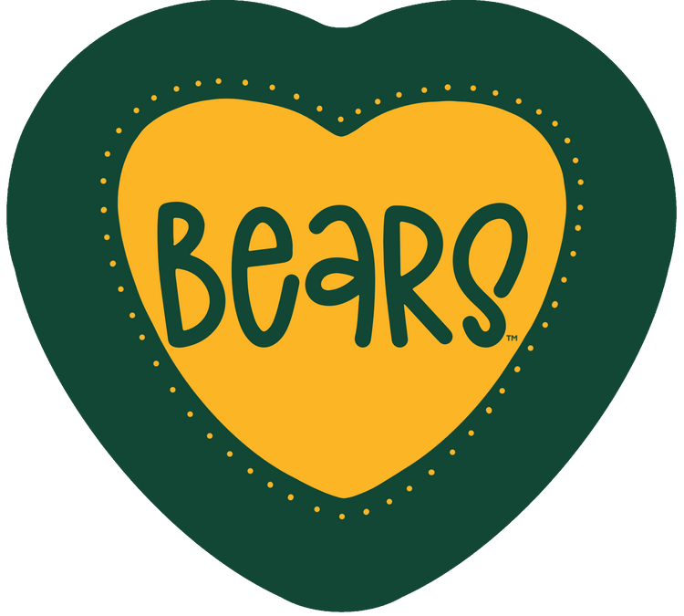 Bears Heart Button