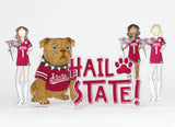 Hail State Acrylic Block Shelfie