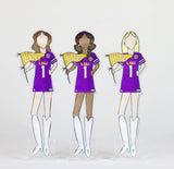 Louisiana State Girls Acrylic Block Shelfie