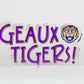 Geaux Tigers Acrylic Block Shelfie