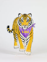 LSU Tiger Acrylic Block Shelfie
