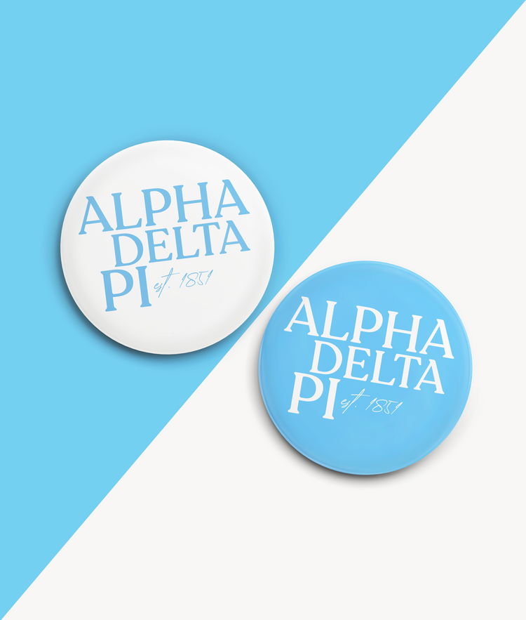 Alpha Delta Pi Acrylic Coasters