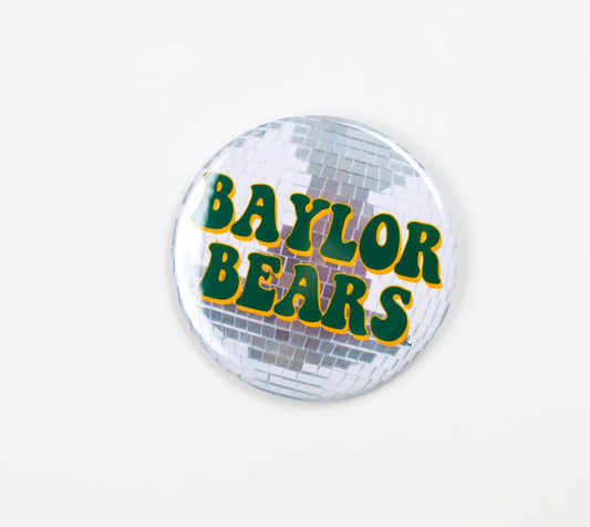 Baylor Bears Disco Button