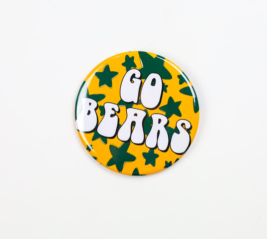 Go Bears Stars Button