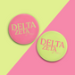 Delta Zeta Acrylic Coasters