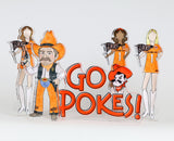 Go Pokes Acrylic Block Shelfie