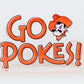 Go Pokes Acrylic Block Shelfie