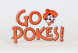 Go Pokes Acrylic Block Shelfie